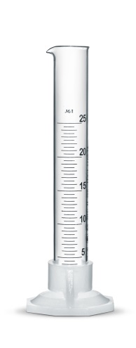 Цилиндры мерные исп. 1 кл. 2 /с носиком и градуировкой от основания/
